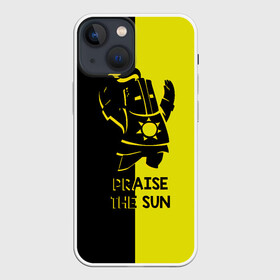 Чехол для iPhone 13 mini с принтом Praise the sun в Курске,  |  | dark souls | dark souls iii | дарк солс | дарк соулс | темные души | черные души