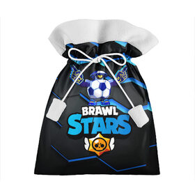 Подарочный 3D мешок с принтом Mascot Darryl Талисман в Курске, 100% полиэстер | Размер: 29*39 см | brawl | brawl stars | brawlstars | brawl_stars | jessie | mascot darryl | бравл | бравлстарс | дэрил | маскот | мяч | футбол | футбольный мяч