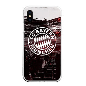 Чехол для iPhone XS Max матовый с принтом FC BAYERN MUNCHEN в Курске, Силикон | Область печати: задняя сторона чехла, без боковых панелей | bayer | bayern | munchen | бавария | баер | баерн | байер | байерн | клуб | мюллер | мюнхен | нойер | фк байер | футбольный