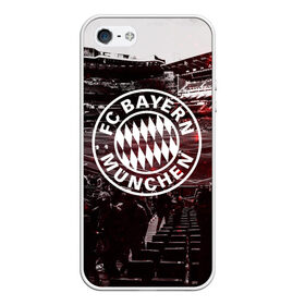Чехол для iPhone 5/5S матовый с принтом FC BAYERN MUNCHEN в Курске, Силикон | Область печати: задняя сторона чехла, без боковых панелей | bayer | bayern | munchen | бавария | баер | баерн | байер | байерн | клуб | мюллер | мюнхен | нойер | фк байер | футбольный