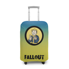 Чехол для чемодана 3D с принтом Fallout/Фоллаут в Курске, 86% полиэфир, 14% спандекс | двустороннее нанесение принта, прорези для ручек и колес | boy | fallout | new vegas | nuka cola | апокалипсис | бандиты | вегас | война | градиент | девочкам | детям | игра | логотипы игр | мальчикам | оружие | парни | пистолеты | подростковые | постапокалипсис | убежище