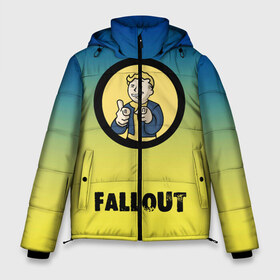 Мужская зимняя куртка 3D с принтом Fallout Фоллаут в Курске, верх — 100% полиэстер; подкладка — 100% полиэстер; утеплитель — 100% полиэстер | длина ниже бедра, свободный силуэт Оверсайз. Есть воротник-стойка, отстегивающийся капюшон и ветрозащитная планка. 

Боковые карманы с листочкой на кнопках и внутренний карман на молнии. | boy | fallout | new vegas | nuka cola | апокалипсис | бандиты | вегас | война | градиент | девочкам | детям | игра | логотипы игр | мальчикам | оружие | парни | пистолеты | подростковые | постапокалипсис | убежище