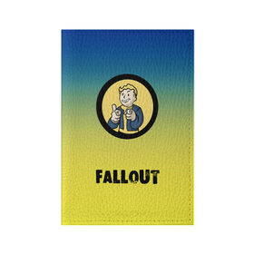 Обложка для паспорта матовая кожа с принтом Fallout/Фоллаут в Курске, натуральная матовая кожа | размер 19,3 х 13,7 см; прозрачные пластиковые крепления | boy | fallout | new vegas | nuka cola | апокалипсис | бандиты | вегас | война | градиент | девочкам | детям | игра | логотипы игр | мальчикам | оружие | парни | пистолеты | подростковые | постапокалипсис | убежище