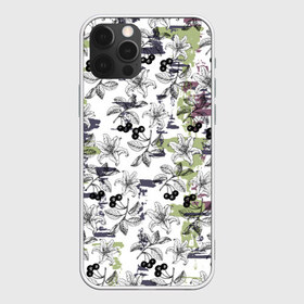 Чехол для iPhone 12 Pro Max с принтом Лилии в Курске, Силикон |  | абстракция | вишня | лилии | тропики | цветок | цветы