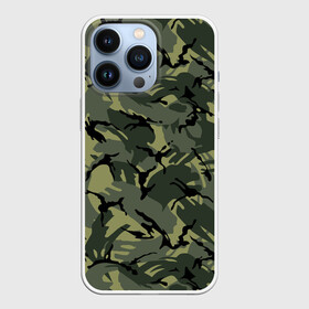 Чехол для iPhone 13 Pro с принтом Камуфляж в Курске,  |  | Тематика изображения на принте: амуниция | армия | болотный | военная | камуфляж | лесной | маскировка | охота | разведка | рыбалка | спецназ | страйкбол | тайга | форма | хаки