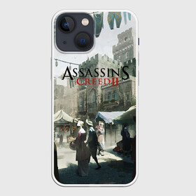 Чехол для iPhone 13 mini с принтом Assassin’s Creed 2 в Курске,  |  | black flag | brotherhood | chronicles | creed | game | origins | revelations | rogue | syndicate | unity | valhalla | альтаир | ассасин | игры | кинжал | пираты