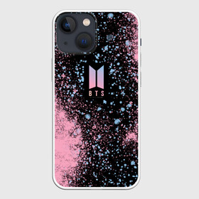 Чехол для iPhone 13 mini с принтом BTS в Курске,  |  | army | bts | k pop | абстракция | арми | брызги | бтс | кейпоп | корея | кпоп | оппа