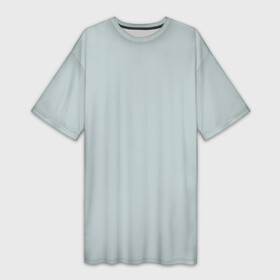Платье-футболка 3D с принтом Радуга v5   голубой в Курске,  |  | без дизайна | без картинки | одноцветные | серый | текстура