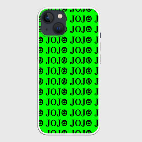 Чехол для iPhone 13 с принтом JoJo Bizarre Adventure в Курске,  |  | anime | jojo | jojo’s bizarre adventure | аниме | анимэ | биззаре адвенчер | джо | джо джо | джоджо | джонатан джостар | дзёсукэ хигасиката | дзётаро кудзё | жожо | игги | кира | лого | манга | невероятные приключения