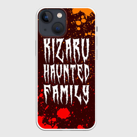 Чехол для iPhone 13 mini с принтом KIZARU   КИЗАРУ в Курске,  |  | family | haunted | kizaru | logo | music | rap | rapper | кизару | лого | логотип | логотипы | музыка | рэп | рэпер | рэперы | символ | символы | фэмили | хантед
