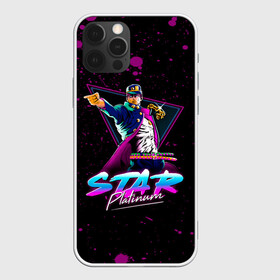 Чехол для iPhone 12 Pro с принтом Star Platinum в Курске, силикон | область печати: задняя сторона чехла, без боковых панелей | anime | jojo | jojo’s bizarre adventure | аниме | анимэ | биззаре адвенчер | джо | джо джо | джоджо | джонатан джостар | дзёсукэ хигасиката | дзётаро кудзё | жожо | игги | кира | лого | манга | невероятные приключения