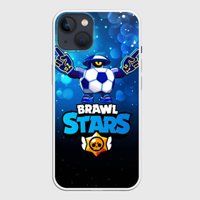 Чехол для iPhone 13 с принтом Mascot Darryl Талисман в Курске,  |  | brawl | brawl stars | brawlstars | brawl_stars | jessie | mascot darryl | бравл | бравлстарс | дэрил | маскот | мяч | футбол | футбольный мяч