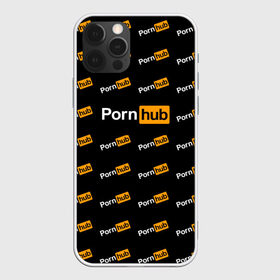 Чехол для iPhone 12 Pro Max с принтом Porn Hub в Курске, Силикон |  | Тематика изображения на принте: hub | logo | лого | логотип | сайт | хаб