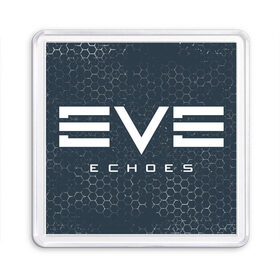 Магнит 55*55 с принтом EVE ECHOES / ИВ ЭХО в Курске, Пластик | Размер: 65*65 мм; Размер печати: 55*55 мм | 
