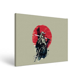 Холст прямоугольный с принтом Samurai man в Курске, 100% ПВХ |  | Тематика изображения на принте: бамбук | катана | сакура | самурай | япония