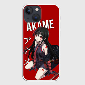 Чехол для iPhone 13 mini с принтом Убийца Акаме на красном фоне в Курске,  |  | akame | akame ga kill | anime | ga | japan | kill | акаме | акамэ | анимация | аниме | мультсериал | мультфильм | сериал | япония