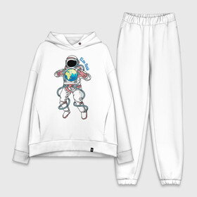 Женский костюм хлопок Oversize с принтом Elon Musk в Курске,  |  | astronaut | celebrity | cosmonaut | cosmos | genius | gloves | planet | space | spacesuit | гений | знаменитость | космонавт | космос | перчатки | планета | скафандр