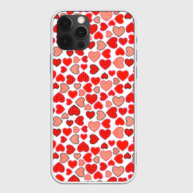 Чехол для iPhone 12 Pro Max с принтом Сердечки паттерн в Курске, Силикон |  | cute | love is | valentines day | you | алые | валентина | влюбленные | девушке | день рождения | дружба | жена | лучшая | любимая | люблю | любовь | мама | марта | милые | нежные | подарок | свадьба | серде | сердца