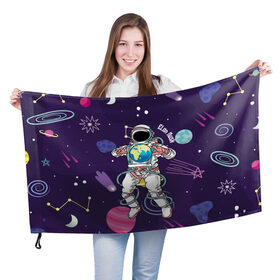 Флаг 3D с принтом Elon Musk в Курске, 100% полиэстер | плотность ткани — 95 г/м2, размер — 67 х 109 см. Принт наносится с одной стороны | astronaut | celebrity | cosmonaut | cosmos | genius | gloves | planet | space | spacesuit | гений | знаменитость | космонавт | космос | перчатки | планета | скафандр