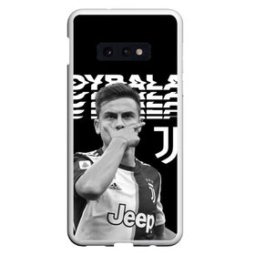 Чехол для Samsung S10E с принтом Paulo Dybala в Курске, Силикон | Область печати: задняя сторона чехла, без боковых панелей | Тематика изображения на принте: дибала | знаменитости | пауло дибала | футболист | ювентус