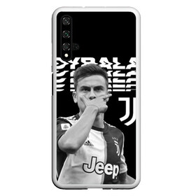 Чехол для Honor 20 с принтом Paulo Dybala в Курске, Силикон | Область печати: задняя сторона чехла, без боковых панелей | Тематика изображения на принте: дибала | знаменитости | пауло дибала | футболист | ювентус