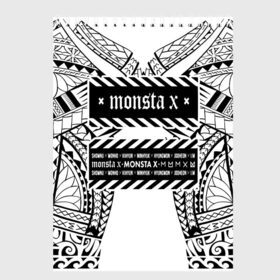 Скетчбук с принтом Monsta X в Курске, 100% бумага
 | 48 листов, плотность листов — 100 г/м2, плотность картонной обложки — 250 г/м2. Листы скреплены сверху удобной пружинной спиралью | Тематика изображения на принте: dramarama | edm | hyungwon | idol | im | j pop | jooheon | k pop | kihyun | kpop | minhyuk | mv | shownu | the code | wonho | вонхо | монста х | хип хоп