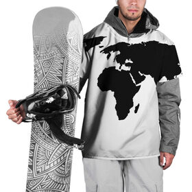 Накидка на куртку 3D с принтом Весь мир в Курске, 100% полиэстер |  | весь мир | карта мира | континенты | мир | путешествия | туризм | туристам | туристическая