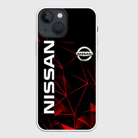 Чехол для iPhone 13 mini с принтом NISSAN в Курске,  |  | nissan | авто | автомобиль | логотип | марка | машина | надпись | нисан | текстура