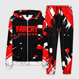 Мужской костюм 3D с принтом Far Cry в Курске, 100% полиэстер | Манжеты и пояс оформлены тканевой резинкой, двухслойный капюшон со шнурком для регулировки, карманы спереди | Тематика изображения на принте: 1080p | evolution | far | far cry | far cry 1 | far cry 2019 | far cry 3 | far cry 4 | far cry 5 | far cry 6 | far cry new dawn | far cry primal | gameplay | pc | ubisoft | ваас | прохождение