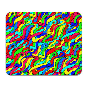 Коврик для мышки прямоугольный с принтом Красочные узоры/абстракционизм в Курске, натуральный каучук | размер 230 х 185 мм; запечатка лицевой стороны | Тематика изображения на принте: abstract | art | neon | pattern | аниме | анимешные | арт | брызги | ван гог | волны | восточный | змеи | искусство | картина | кислотный | краска | краски | море | мысли | неоновые | радуга | радужные | разноцветные