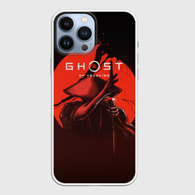 Чехол для iPhone 13 Pro Max с принтом Ghost of Tsushima в Курске,  |  | ghost of tsushima | воин | игра | катана | рисунок | самурай | человек