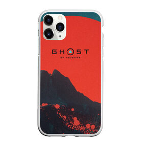 Чехол для iPhone 11 Pro матовый с принтом Ghost of Tsushima в Курске, Силикон |  | ghost of tsushima | горы | игра | природа | рисунок