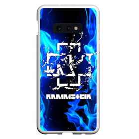 Чехол для Samsung S10E с принтом RAMMSTEIN в Курске, Силикон | Область печати: задняя сторона чехла, без боковых панелей | amerika | art | germany | logo | rammstein | rock | till lindemann | арт | германия | группа | логотип | музыка | немецкая группа | немцы | песня | раммштайн | рамштайн | рок