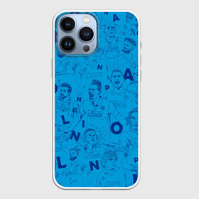 Чехол для iPhone 13 Pro Max с принтом Наполи Блю в Курске,  |  | Тематика изображения на принте: napoli | гамсик | гамшик | инсинье | кальехон | каннаваро | кулибали | лавесси | маджио | марадона | мертенс | наполи | неаполь