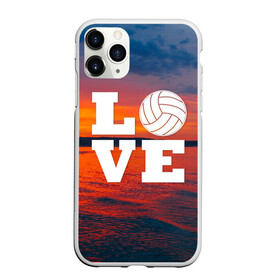 Чехол для iPhone 11 Pro Max матовый с принтом LOVE Volleyball в Курске, Силикон |  | Тематика изображения на принте: beach | i love | live | love | voleybal | volleyball | волебол | волейбол | волейболист | волейболистка | воллейбол | пляжный | я люблю