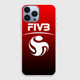 Чехол для iPhone 13 Pro Max с принтом FIVB ВОЛЕЙБОЛ в Курске,  |  | fivb | voleybal | volleyball | волебол | волейбол | волейбола | волейболист | волейболистка | воллейбол | международная | федерация | фивб