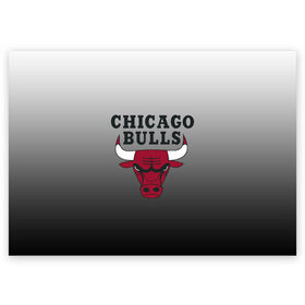 Поздравительная открытка с принтом JORDAN / CHICAGO BULLS в Курске, 100% бумага | плотность бумаги 280 г/м2, матовая, на обратной стороне линовка и место для марки
 | basketball | jordan | michael | michael jordan | баскетбол | джордан | майкл | стиль