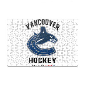 Пазл магнитный 126 элементов с принтом VANCOUVER CANUCKS NHL в Курске, полимерный материал с магнитным слоем | 126 деталей, размер изделия —  180*270 мм | canada | canucks | hockey | nhl | sport | usa | vancouver | акула | ванкувер | канада | кэнакс | логотип | нхл | спорт | хоккей | челюсти