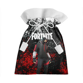 Подарочный 3D мешок с принтом IKONIK FORTNITE в Курске, 100% полиэстер | Размер: 29*39 см | 2019 | battle royale | chapter 2 | epic games | fortnite | game | season x | zombie | зомби | фортнайт