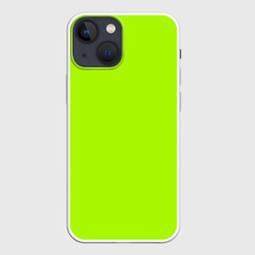 Чехол для iPhone 13 mini с принтом ACID в Курске,  |  | acid | зеленая | кислотная | однотонная | салатовая
