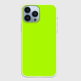 Чехол для iPhone 13 Pro Max с принтом ACID в Курске,  |  | Тематика изображения на принте: acid | зеленая | кислотная | однотонная | салатовая