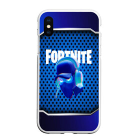 Чехол для iPhone XS Max матовый с принтом FORTNITE NINJA в Курске, Силикон | Область печати: задняя сторона чехла, без боковых панелей | Тематика изображения на принте: 2019 | battle royale | chapter 2 | epic games | fortnite | game | season x | zombie | зомби | фортнайт