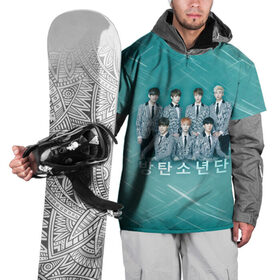 Накидка на куртку 3D с принтом BTS в Курске, 100% полиэстер |  | bts | jungkook | rm | бойбенд | бтс | ви | джей хоуп | джонгук | сюга | чимин | чин