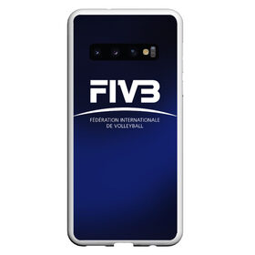 Чехол для Samsung Galaxy S10 с принтом FIVB Volleyball в Курске, Силикон | Область печати: задняя сторона чехла, без боковых панелей | fivb | voleybal | volleyball | волебол | волейбол | волейбола | волейболист | волейболистка | воллейбол | международная | федерация | фивб