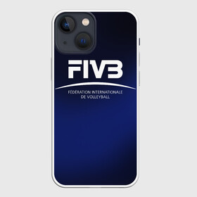 Чехол для iPhone 13 mini с принтом FIVB Volleyball в Курске,  |  | fivb | voleybal | volleyball | волебол | волейбол | волейбола | волейболист | волейболистка | воллейбол | международная | федерация | фивб