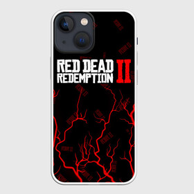 Чехол для iPhone 13 mini с принтом RED DEAD REDEMPTION 2 в Курске,  |  | dead | game | games | logo | rdr | rdr2 | red | red dead redemption 2 | redemption | дед | игра | игры | лого | логотип | логотипы | рдр | рдр2 | ред | редемпшен | редемпшн | символ | символы