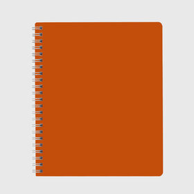 Тетрадь с принтом Радуга v6 - оранжевый в Курске, 100% бумага | 48 листов, плотность листов — 60 г/м2, плотность картонной обложки — 250 г/м2. Листы скреплены сбоку удобной пружинной спиралью. Уголки страниц и обложки скругленные. Цвет линий — светло-серый
 | без дизайна | без картинки | одноцветные | оранжевый