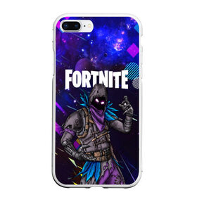 Чехол для iPhone 7Plus/8 Plus матовый с принтом FORTNITE x RAVEN в Курске, Силикон | Область печати: задняя сторона чехла, без боковых панелей | 2019 | battle royale | chapter 2 | epic games | fortnite | game | season x | zombie | зомби | фортнайт