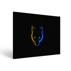 Холст прямоугольный с принтом Гипноз в Курске, 100% ПВХ |  | ears | eyes | hypnosis | muzzle | neon | night | view | wolf | взгляд | волк | гипноз | глаза | неон | ночь | уши