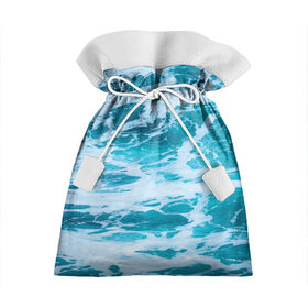 Подарочный 3D мешок с принтом Вода волны пена море в Курске, 100% полиэстер | Размер: 29*39 см | Тематика изображения на принте: вода | волны | море | морская пена | океан | отдых | пена | пучина